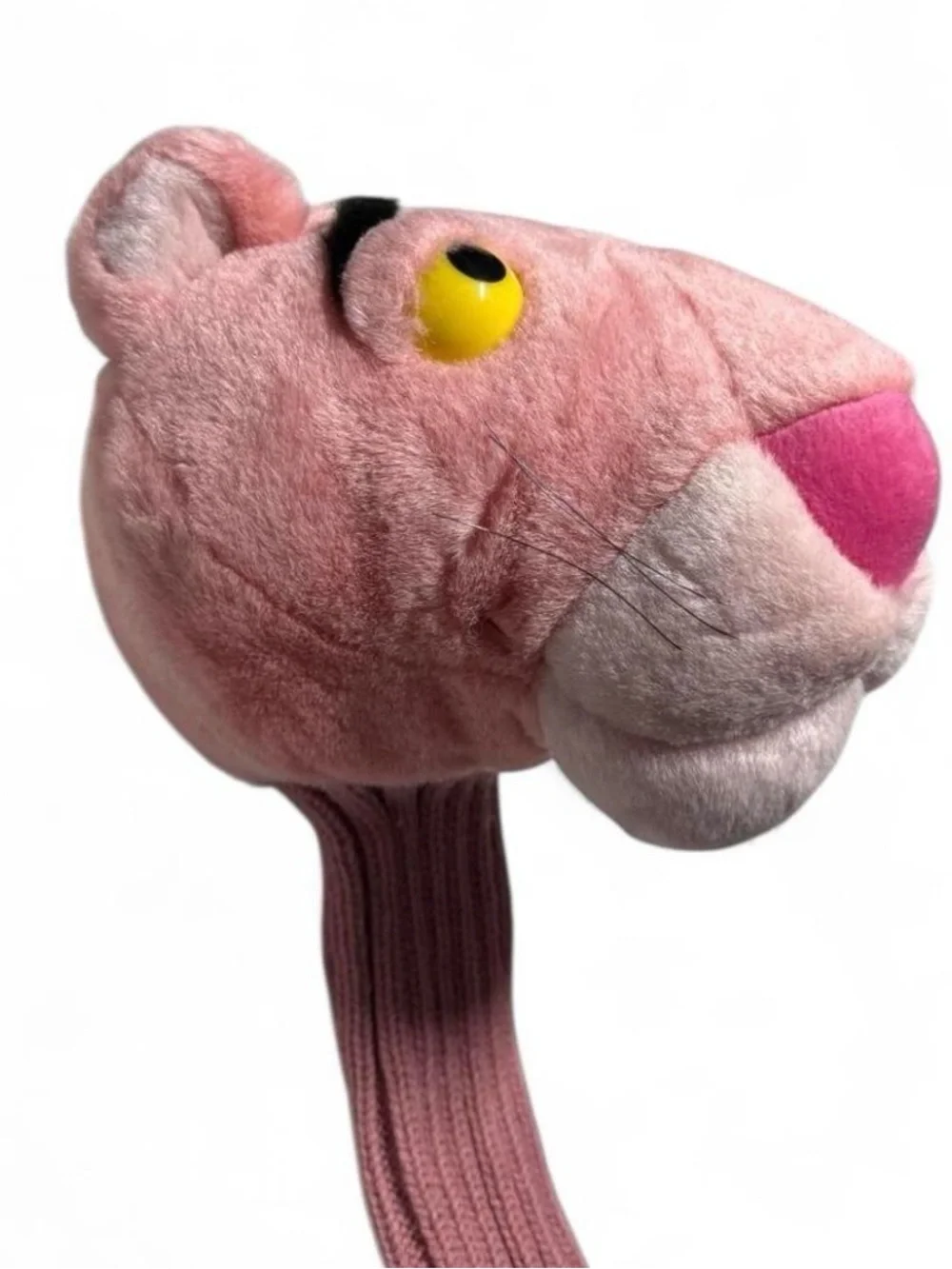 NEW Pink Panther Golf Driver Head Cover Winning Edge Designs Cartoon Plush 460cc